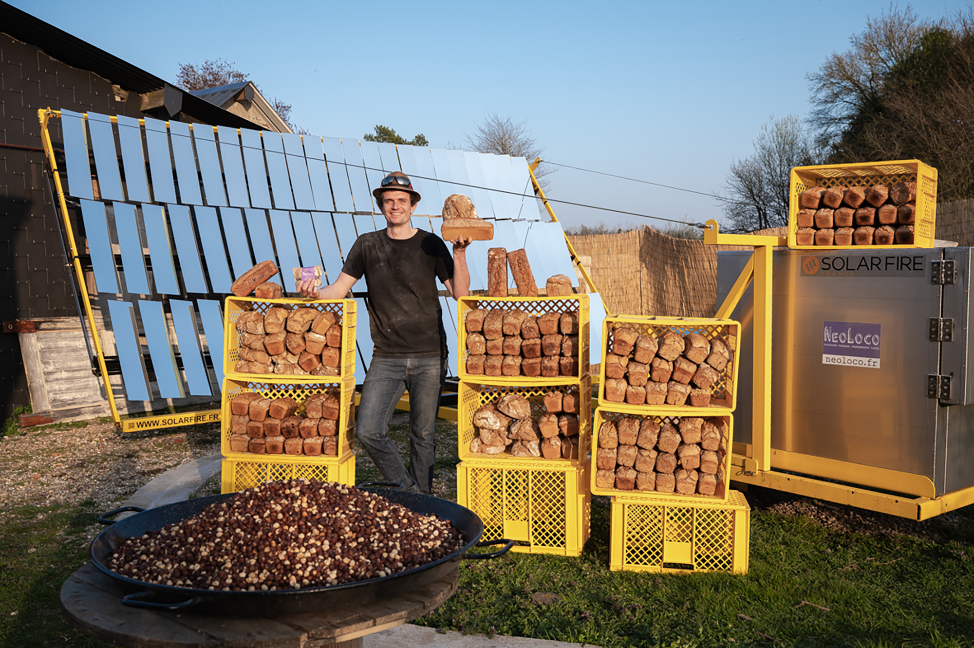 Plenitude, énergie, écologie, boulangerie solaire